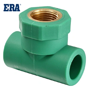 PPR DIN STANDARD II FEMALE THREAD TEE, DIN8077/8088 STANDARD FITTINGS