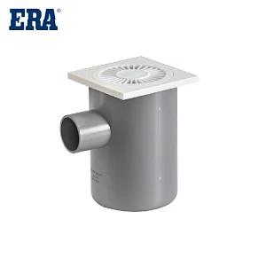 ERA BRAND PVC PIPE SYSTEM DRAINAGE FITTINGS PIPE GULLEY TRAP LOWER TYPE DIN STANDARD FOR BS1329 BS1401 STANDARD