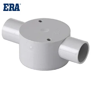 ERA BRAND PVC-U CONDUIT JUNCTION BOX 2 WAY,AS/NZS 2053 STANDARD PVC-U INSULATING ELECTRICAL PIPE AND FITTINGS