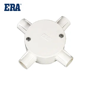ERA BRAND PVC FOUR WAY CIRCULAR BOX, ELECTRIC CONDUITS AND FITTINGS,PVC-U ELECTRIC PIPES AND FITTINGS