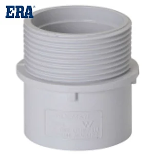ERA BRAND PVC DWV FITTINGS ADAPTOR MALE IRON, AS/NZS1260 STANDARD FITTINGS