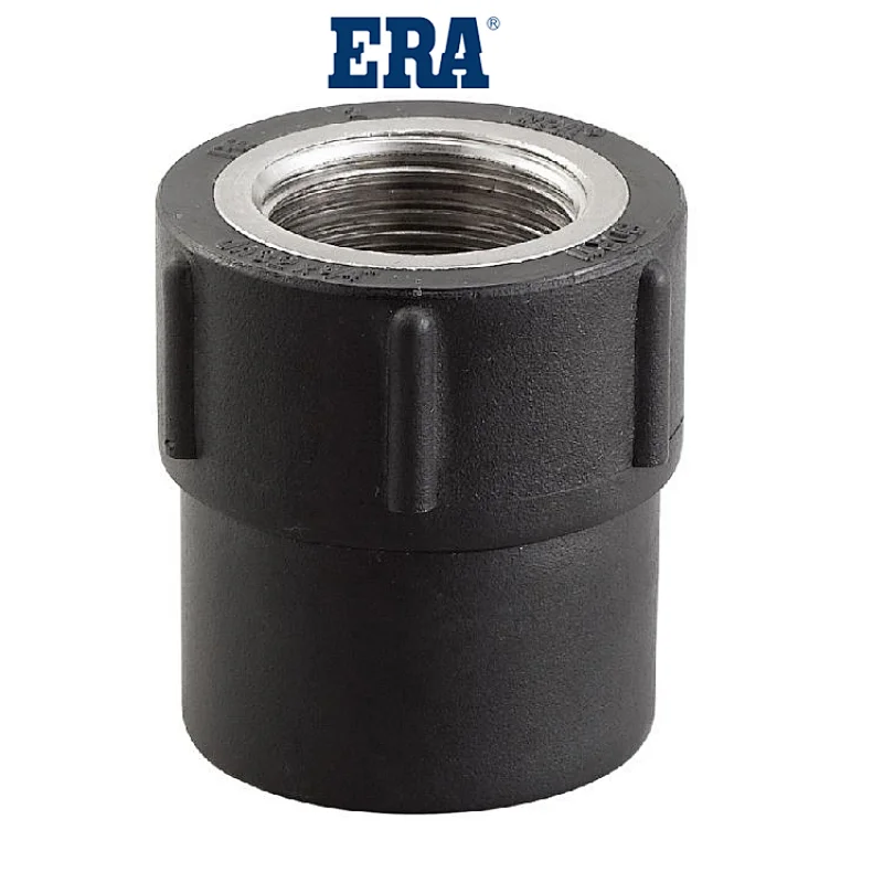ERA HDPE Socket Fusion Plastic Pipe Fitting Equal Reliable Quality Pe Female Thread Socket