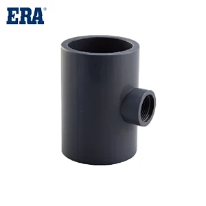 ERA CHINA WATER SUPPLY ERA BS4346 BS1452 KITEMARK Certificate Pvc Pipe Fitting Female Thread Reducing Tee