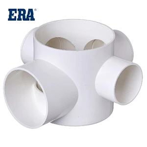 ERA BRAND PVC PIPE SYSTEM DRAINAGE FITTING FLOOR DRAIN(with three plugs) FOR BS1329 BS1401 STANDARD