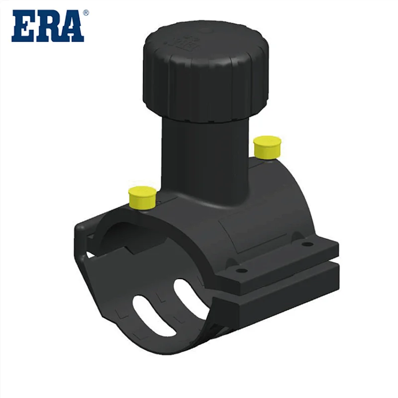 ERA Brand Plastic/PE/HDPE Electrofusion Fitting For Water and Gas Stopper Saddle