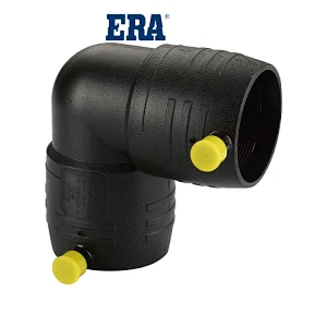 ERA Brand High quality HDPE/PE/Plastic Electrofusion Fittings For Water and Gas 90 Elbow