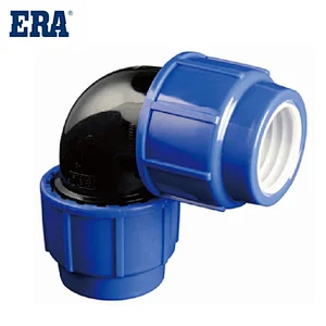 PP COMPRESSION FITTINGS 90°ELBOW