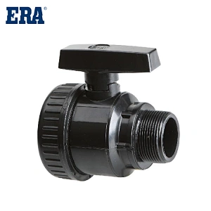 ERA PN16 PN10 PP Compression Fitting  Single Union Ball Valve M/F For Irrigation