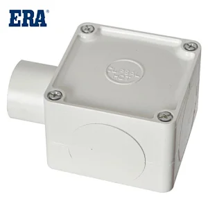 ERA BRAND PVC-U SQUARE JUNCTION BOX WITH 1WAY, AS/NZS 2053 STANDARD PVC-U INSULATING ELECTRICAL PIPE AND FITTINGS