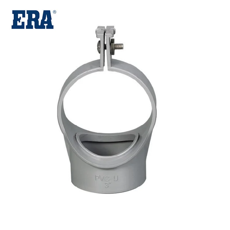 ERA BRAND PVC PIPE SYSTEM DRAINAGE FITTINGS CLAMP WITH SCREW FOR BS1329 BS1401 STANDARD