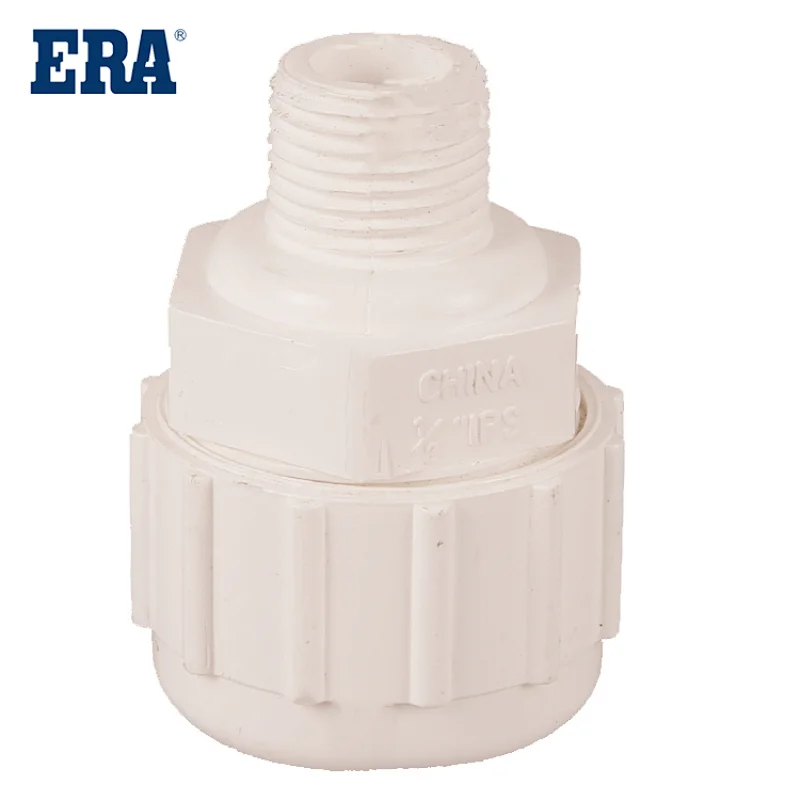 ERA Pvc Compression Quick Coupling Quick Adapter Quick Connect Adapter Male X Compression