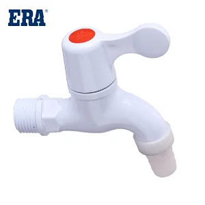 ERA Plastic Saving Cold Water Wall PVC Tap One Way Faucet Type III With Nozzle Professional Manufacturer Supplier