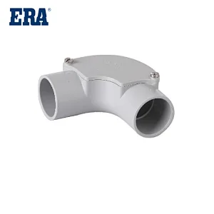 ERA BRAND PVC-U CONDUIT INSPECTION ELBOW, AS/NZS 2053 STANDARD PVC-U INSULATING ELECTRICAL PIPE AND FITTINGS