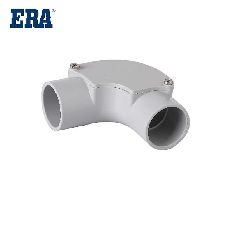 ERA BRAND PVC-U CONDUIT INSPECTION ELBOW, AS/NZS 2053 STANDARD PVC-U INSULATING ELECTRICAL PIPE AND FITTINGS