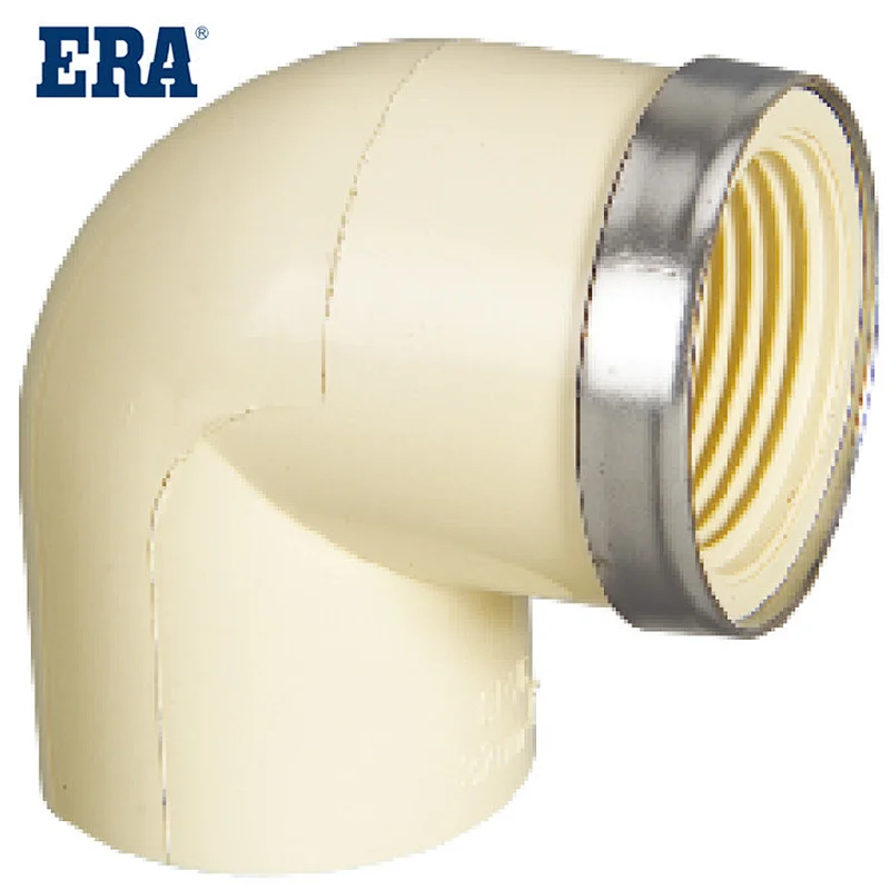 ERA BRAND CPVC FITTINGS FEMALE THREADED ELBOW,DIN STANDARD PRESSURE PIPES AND FITTINGS