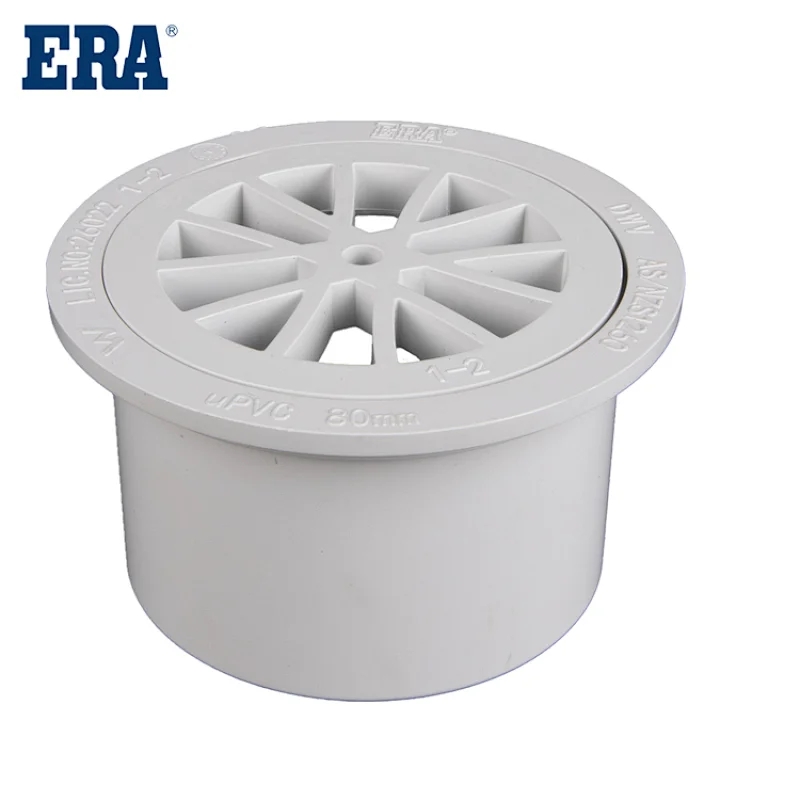 ERA BRAND PVC DWV FITTINGS FLOOR GRATE ROUND, AS/NZS1260 STANDARD FITTINGS