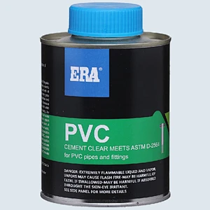 ERA PVC Special Grade GLUE FOR WATER DRAIN,ASTM D-2564 QB/T2568-2002 STANDARD