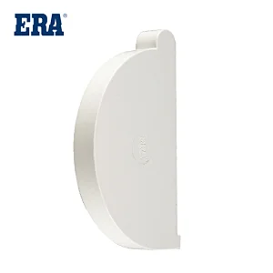 ERA BRAND PVC GUTTERS END CAP LEFT, PVC GUTTERS AND FITTINGS