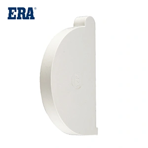 ERA BRAND PVC GUTTERS END CAP LEFT, PVC GUTTERS AND FITTINGS