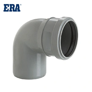 ERA BRAND PVC 90° ELBOW M/F, EN1401 EN1329 STANDARD PVC DRAINAGE FITTINGS