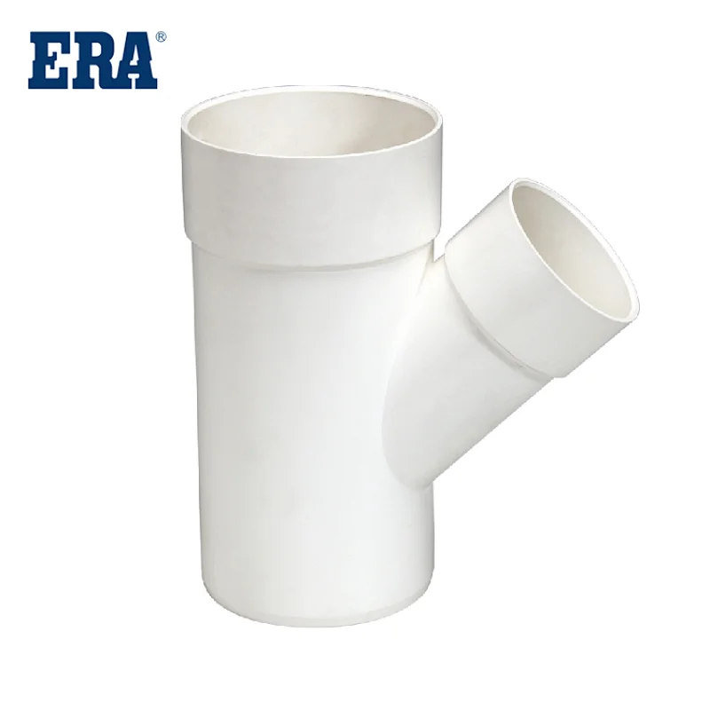 ERA BRAND PVC Sanitary Solvent Cement,Reduicng Skew Tee M/f,ISO3633 STANDARD PVC DRAINAGE FITTINGS