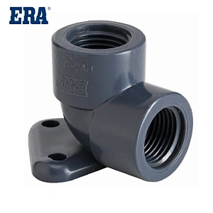 ERA BSPT PN10 PVC THREAD FITTINGS FEMALE THREAD ELBOW WITH EAR