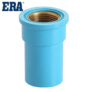 ERA PVC Fitting Female Brass Coupling,PVC PRESSURE FITTINGS JIS STANDARD