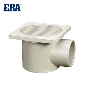 ERA BRAND PVC PIPE SYSTEM DRAINAGE FITTINGS PIPE II JIL FLOOR DRAIN FOR BS1329 BS1401 STANDARD