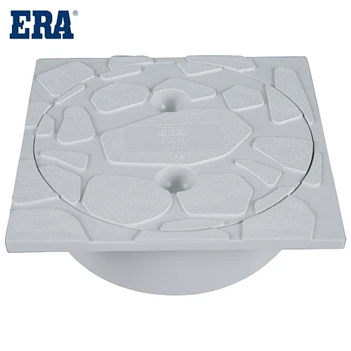 ERA BRAND PVC PIPE SYSTEM DRAINAGE FITTING PVC FLOOR DRAIN COVER-M FOR BS1329 BS1401 STANDARD