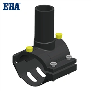 ERA Brand HDPE/PE/Plastic Electrofusion Fittings For Water and Gas Branch Saddle