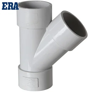 ERA BRAND PVC DWV FITTINGS 45° JUNCTION, AS/NZS1260 STANDARD FITTINGS