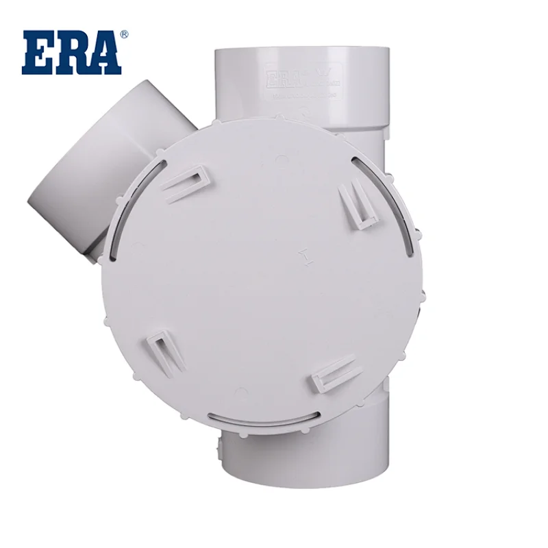 ERA BRAND PVC DWV FITTINGS 45°SIDE ACCESS JUNCTION LEFT BIG WHEEL F/F, AS/NZS1260 STANDARD FITTINGS