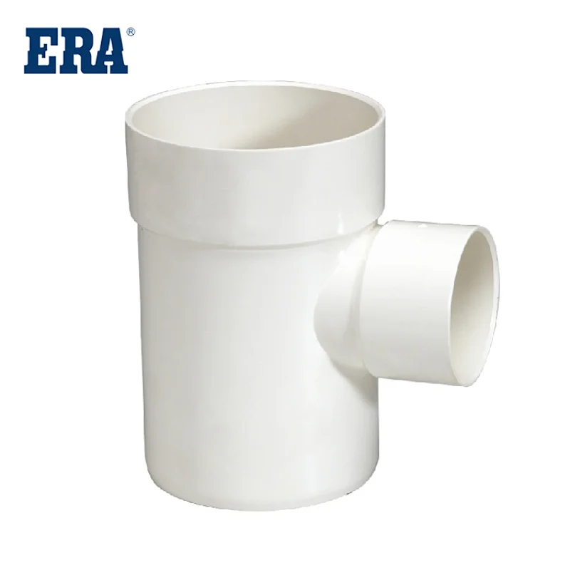 ERA BRAND PVC Sanitary Solvent Cement,Reducing Tee M/f,ISO3633 STANDARD PVC DRAINAGE FITTINGS