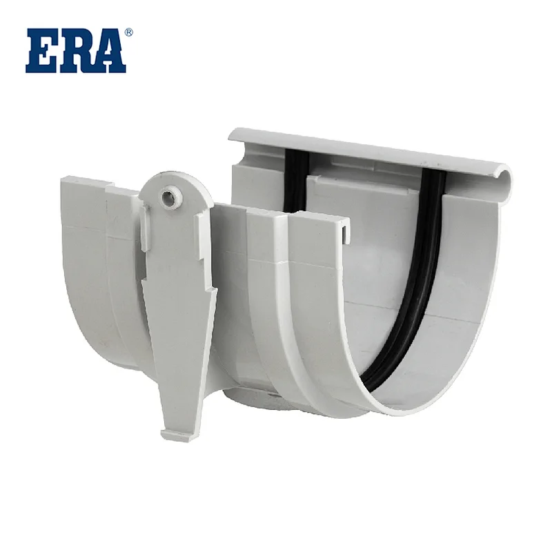 ERA BRAND PVC GUTTERS COUPLING, PVC GUTTERS AND FITTINGS