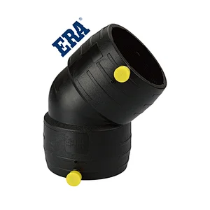 ERA Water Gas Supply HDPE Electrofusion Coupling and Reducing hdpe pipe fitting 45 Elbow