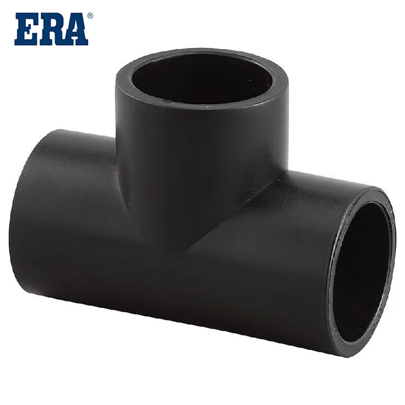 ERA HDPE pipe fitting Electrofusion reducing tee pe reducer connection For pe pipe TEE