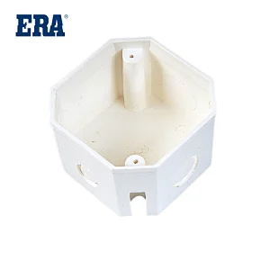 ERA BRAND PVC OCTAGON OUTLET BOX, ELECTRIC CONDUITS AND FITTINGS,PVC-U ELECTRIC PIPES AND FITTINGS