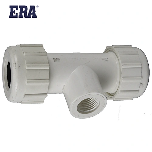 ERA NSF Fittings PVC Compression X Tee With Female threaded Branch