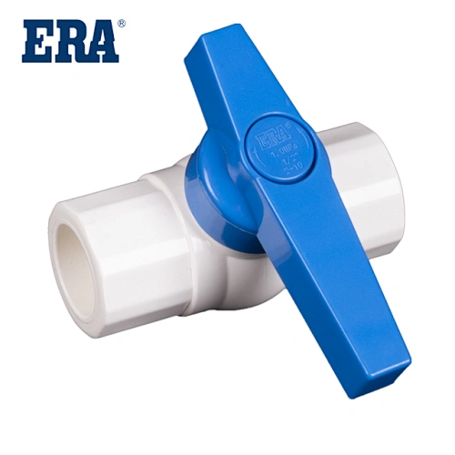 ERA PVC octagonal compact ball valve Manufacture Normal Pressure Pvc Compact Ball Valve For Water Ind