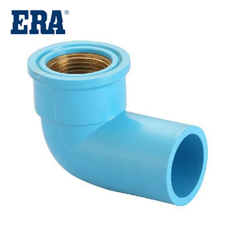 ERA PVC Fitting Female Brass Elbow,PVC PRESSURE FITTINGS JIS STANDARD