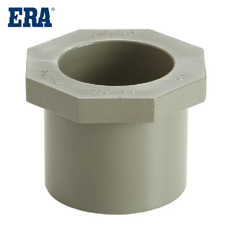 ERA BRAND PVC PIPE SYSTEM DRAINAGE FITTING REDUCING BUSH FOR DRAINAGE FOR BS1329 BS1401 STANDARD