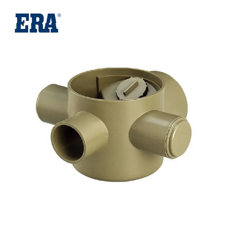 ERA BRAND PVC PIPE SYSTEM DRAINAGE FITTINGS PIPE GULLEY TRAP LOWER TYPE DIN STANDARD FOR BS1329 BS1401 STANDARD