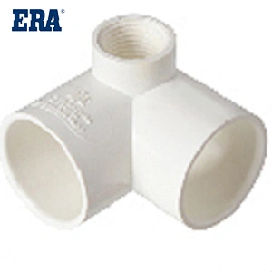 ERA Watermark   AS/NZS 1477 PVC Pipe Fittings 90 Degree Elbow with side outlet