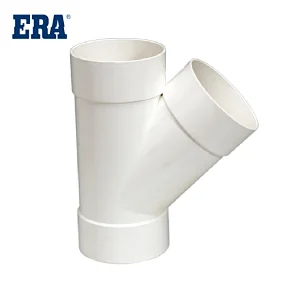 ERA BRAND PVC Sanitary Solvent Cement,Skew Tee,ISO3633 STANDARD PVC DRAINAGE FITTINGS