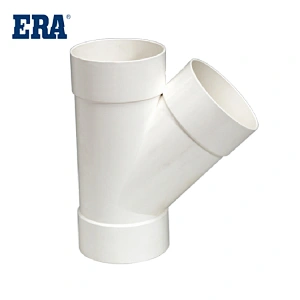 ERA BRAND PVC Sanitary Solvent Cement,Skew Tee,ISO3633 STANDARD PVC DRAINAGE FITTINGS