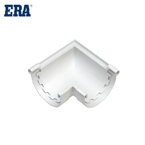ERA BRAND PVC GUTTERS ACCESSORY ANGLE CONNECTOR LEFT,PVC GUTTERS AND FITTINGS