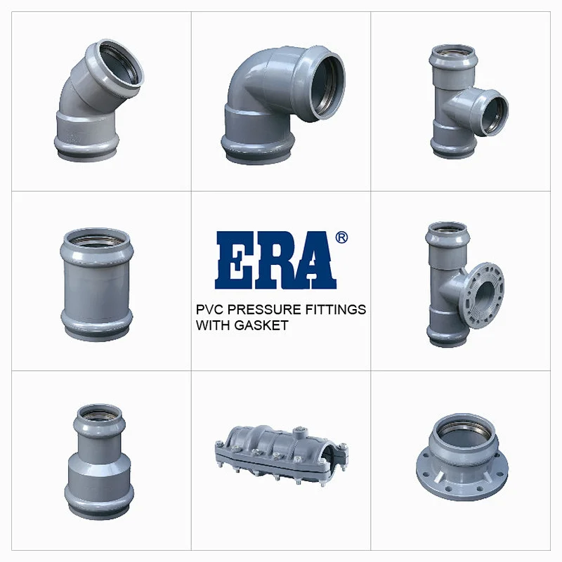 PVC FITTINGS ONE FAUCET ONE FLANGE ONE INSERT REGULAR TEE