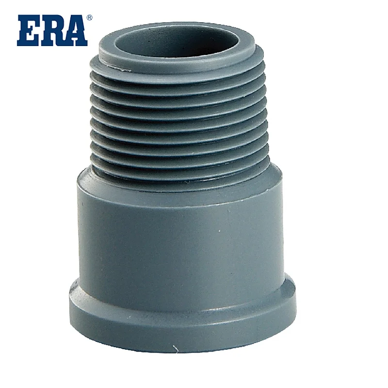 løn tilbehør musikalsk ERA China Supplier Plastic/PVC/Pressure pipe fittings Hydraulic Pipe  Fittings plastic male adaptor/coupling