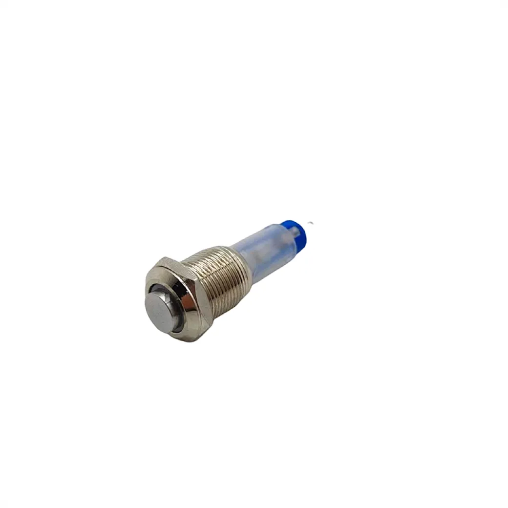 Push Button Switch Ring Illuminated Metal Stainless Steel