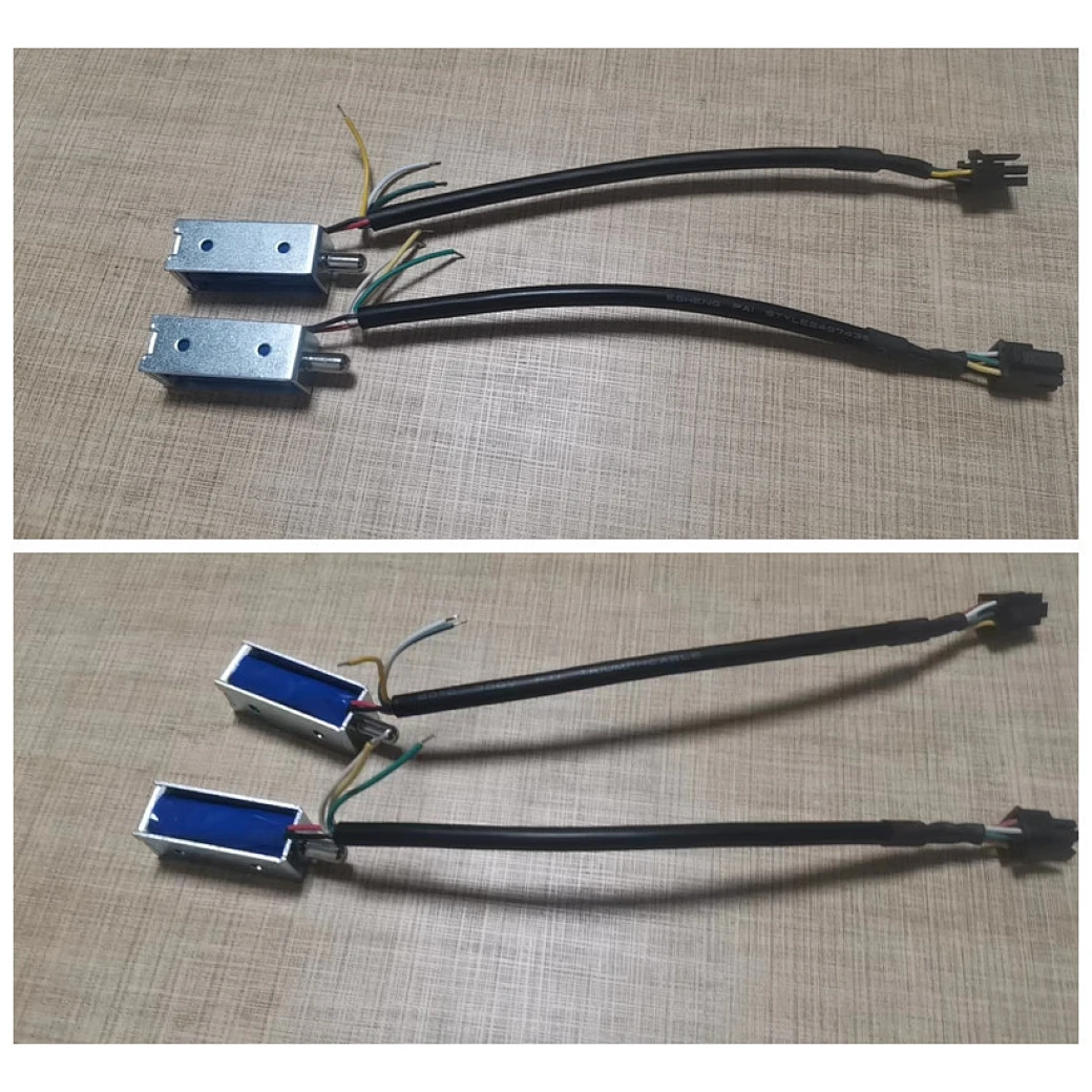 Magnetic solenoid connector